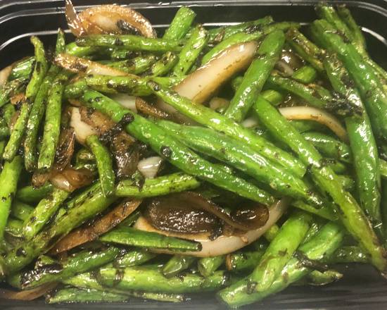 Green Bean in Black Bean Sauce (NO MEAT) 素四季豆